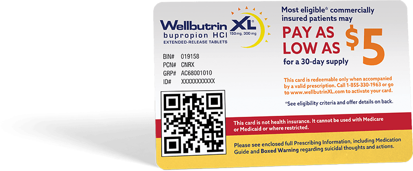 WellbutrinCoPayCard